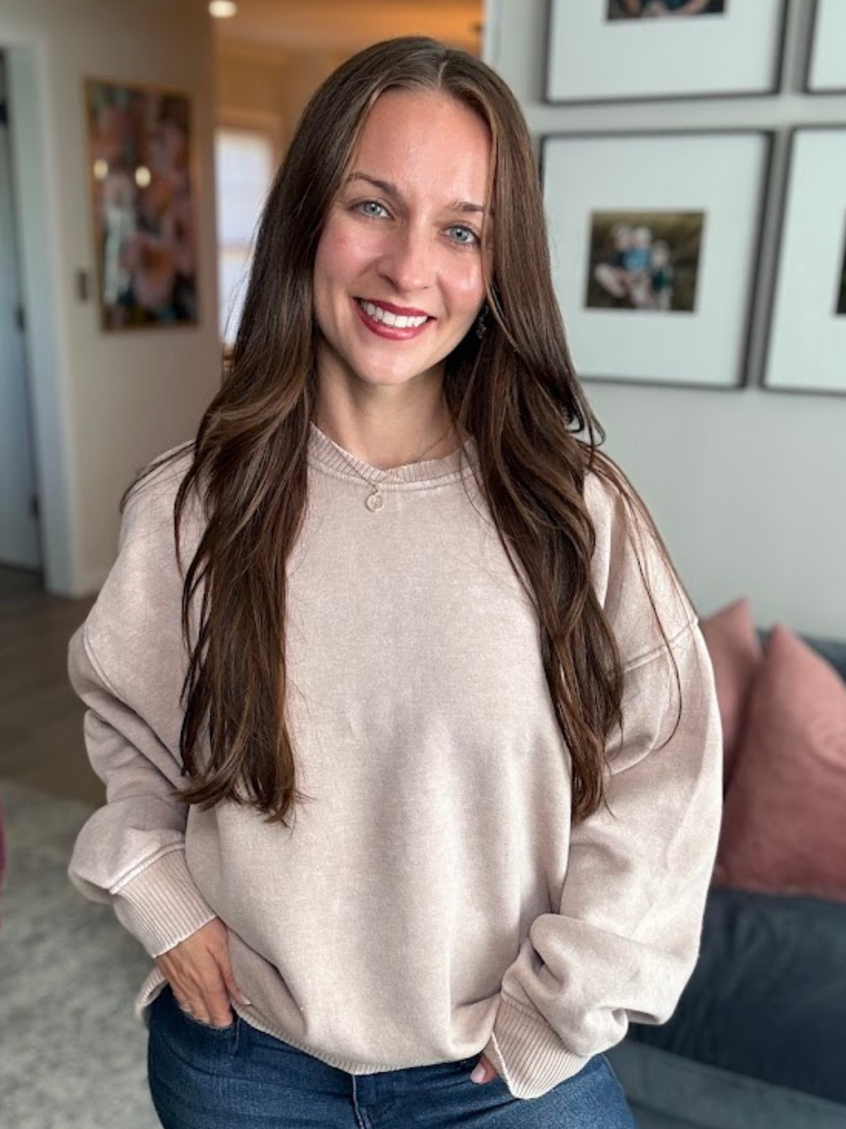 The Still Morning Crewneck- Ash Mocha