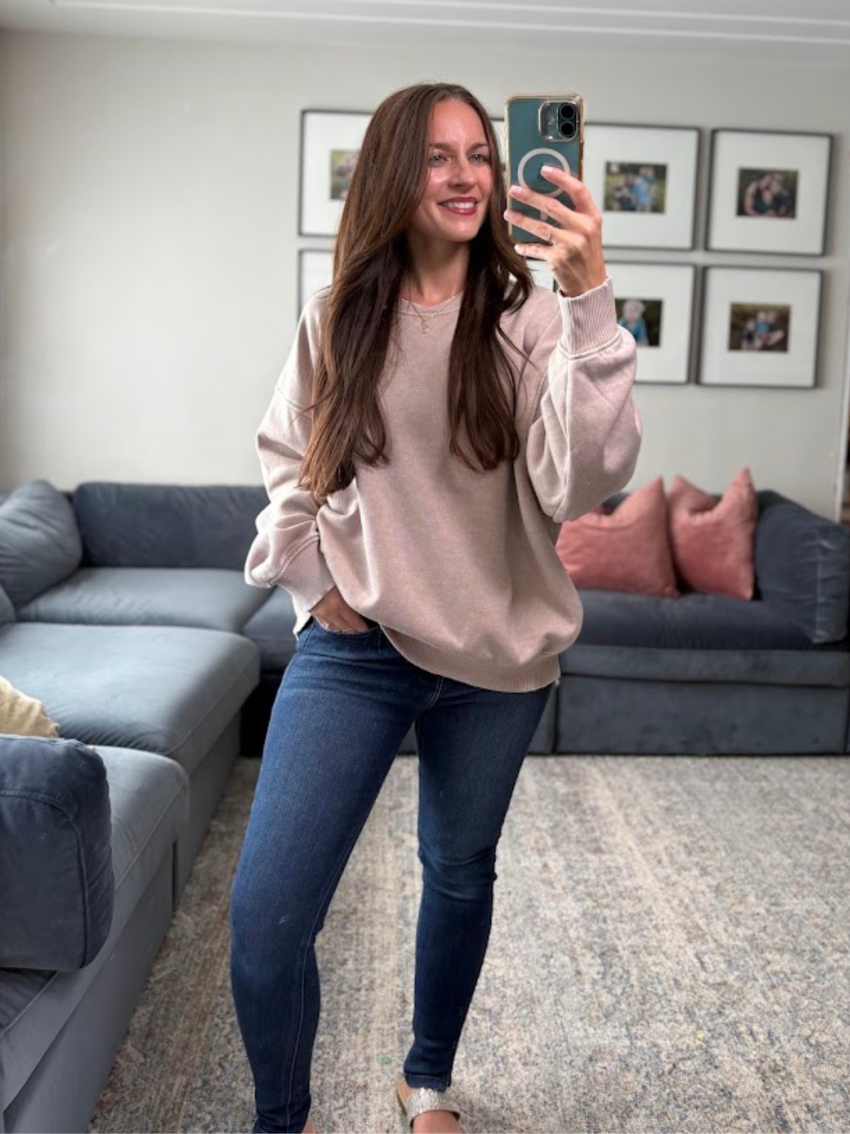 The Still Morning Crewneck- Ash Mocha