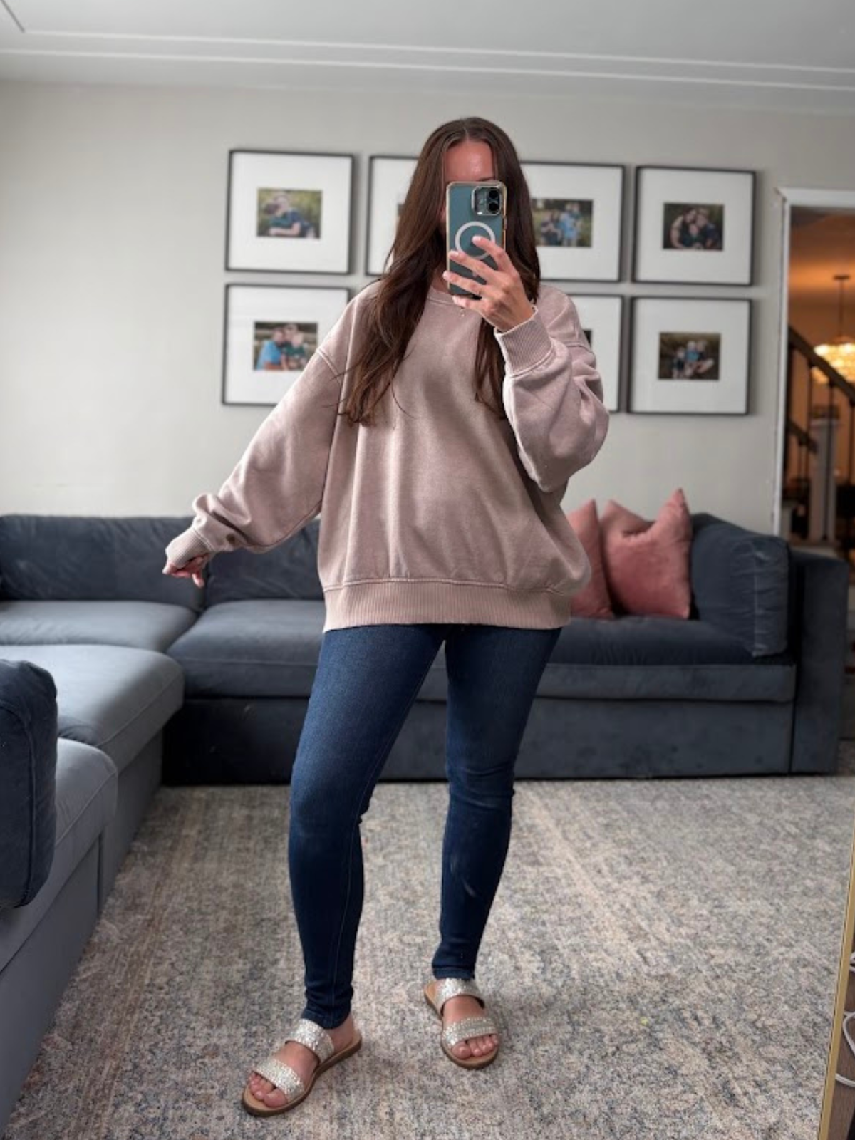 The Still Morning Crewneck- Ash Mocha